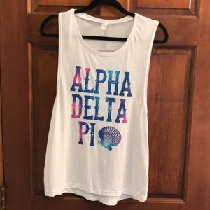 ADPi Alpha Delta Pi mermaid tank!